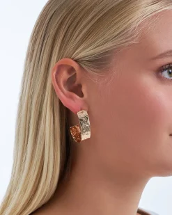 Boucles d'oreilles - Golden Swirl