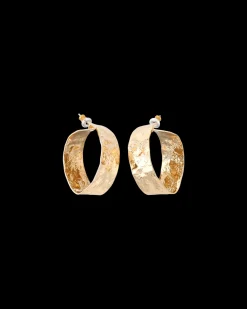 Boucles d'oreilles - Golden Swirl