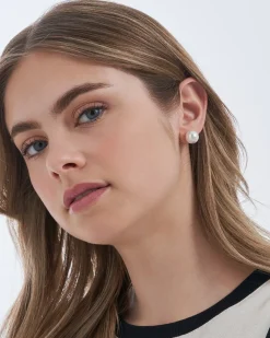 Boucles d'oreilles - Perle/grande