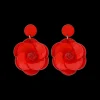 Boucles d'oreilles - Red Flowers