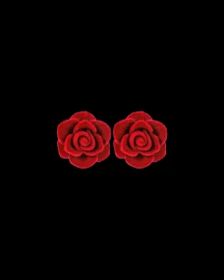 Boucles d’oreilles - Red Rose
