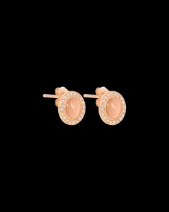 Boucles d’oreilles - Rose Cateye