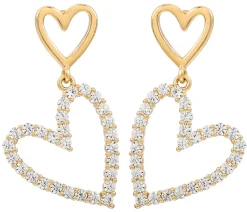 Boucles d'oreilles - Shining Hearts