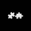 Boucles d'oreilles - Silver Puzzle