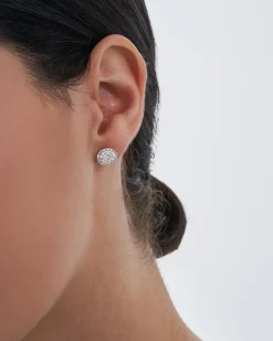 Boucles d'oreilles - Silver Globe
