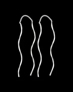 Boucles d'oreilles - Silver Waves
