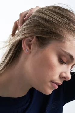 Boucles d'oreilles - Silver Leaf