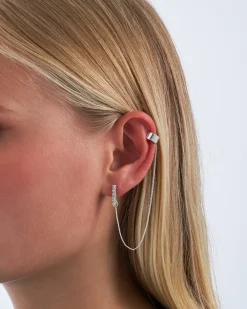 Boucles d'oreilles - Silver Stick