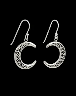 Boucles d’oreilles - Silver Crescent