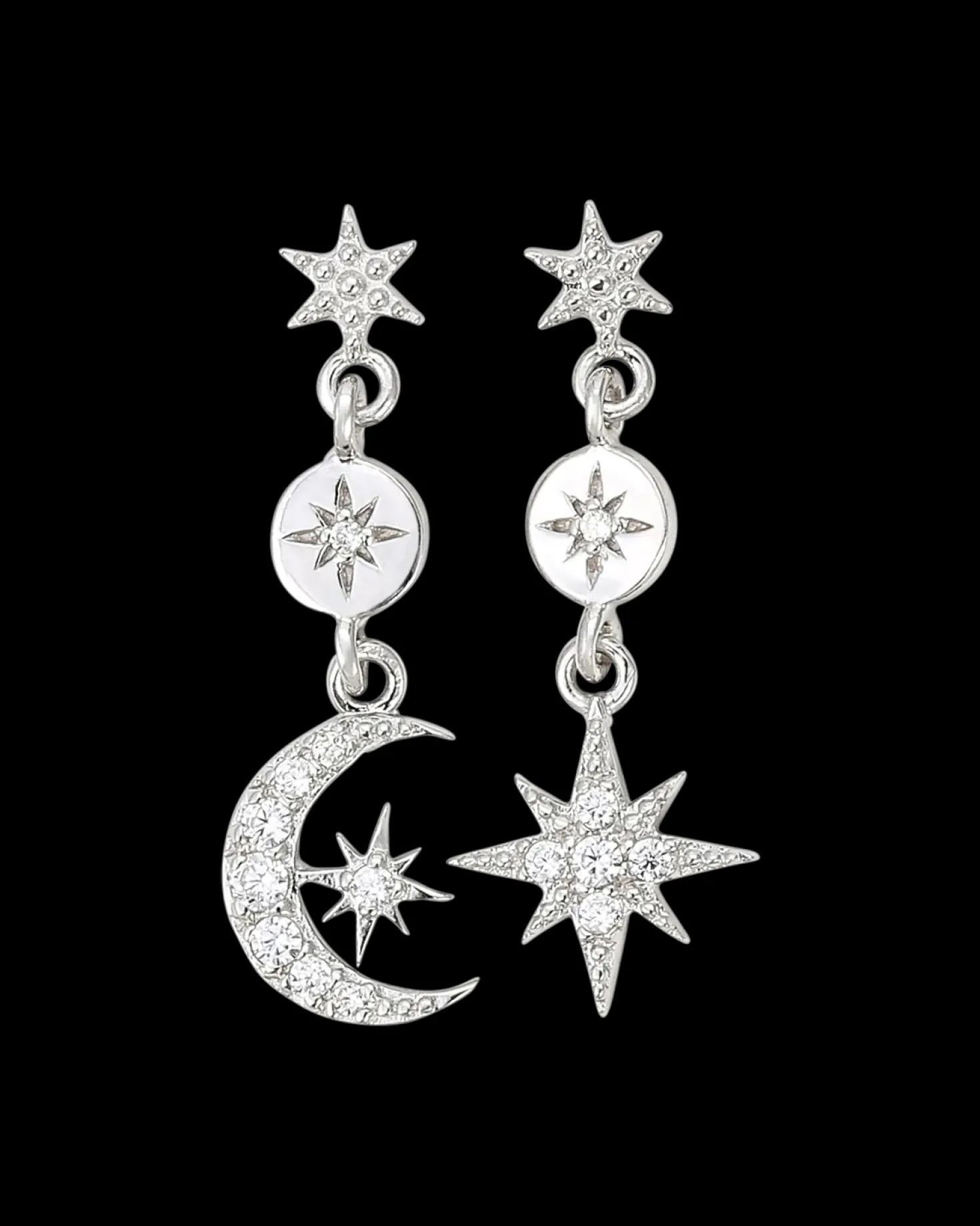Boucles d'oreilles - Silver Morning