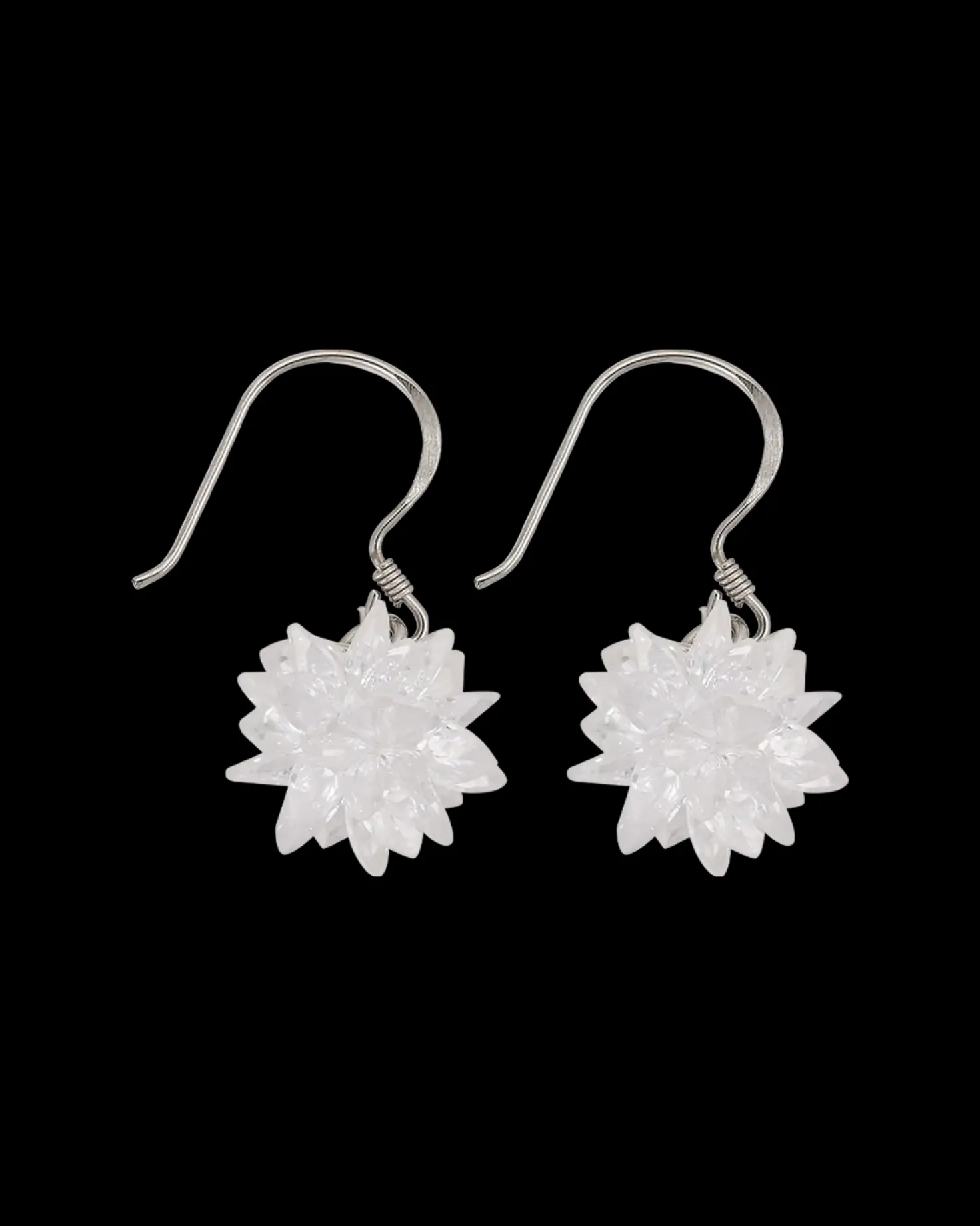 Boucles d'oreilles - Snowball