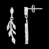 Boucles d’oreilles - Zirconia Leaves