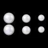 Boucles d'oreilles argentées - Perles
