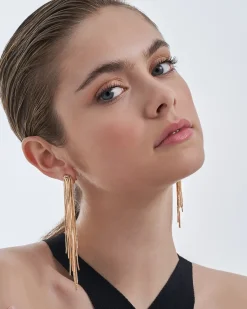 Boucles d'oreilles clips - Golden Elegance