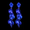 Boucles d'oreilles clips - Royal Leaves