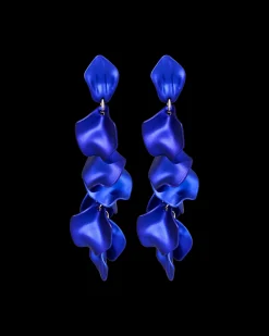 Boucles d'oreilles clips - Royal Leaves