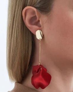 Boucles d'oreilles clips - Romantic Leaves