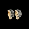 Boucles d'oreilles clips - Black Gleam