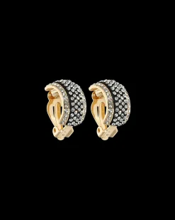 Boucles d'oreilles clips - Black Gleam