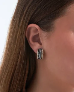 Boucles d'oreilles clips - Black Gleam
