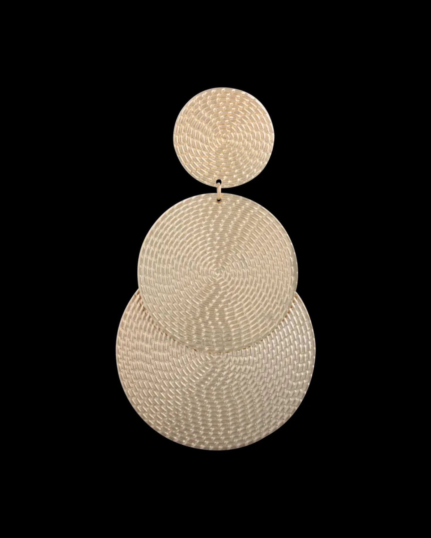 Boucles d'oreilles clips - Golden Circle
