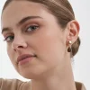 Boucles d'oreilles clips - Tiger Eye