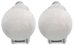 Boucles d'oreilles clips - Belle Argent