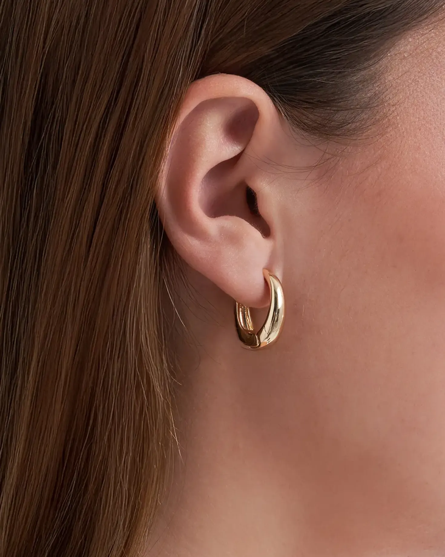 Boucles d'oreilles clips - Golden Classic