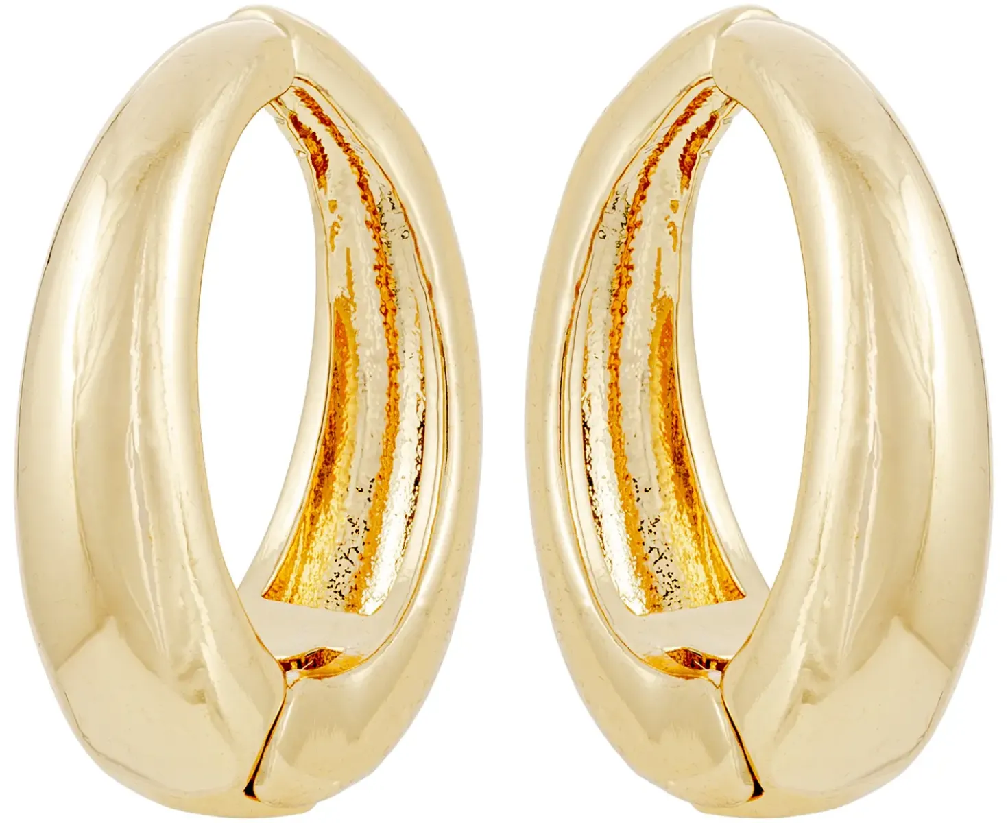 Boucles d'oreilles clips - Golden Classic