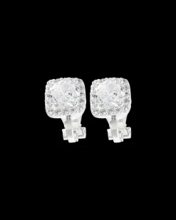 Boucles d'oreilles clips - Sparkling Squares