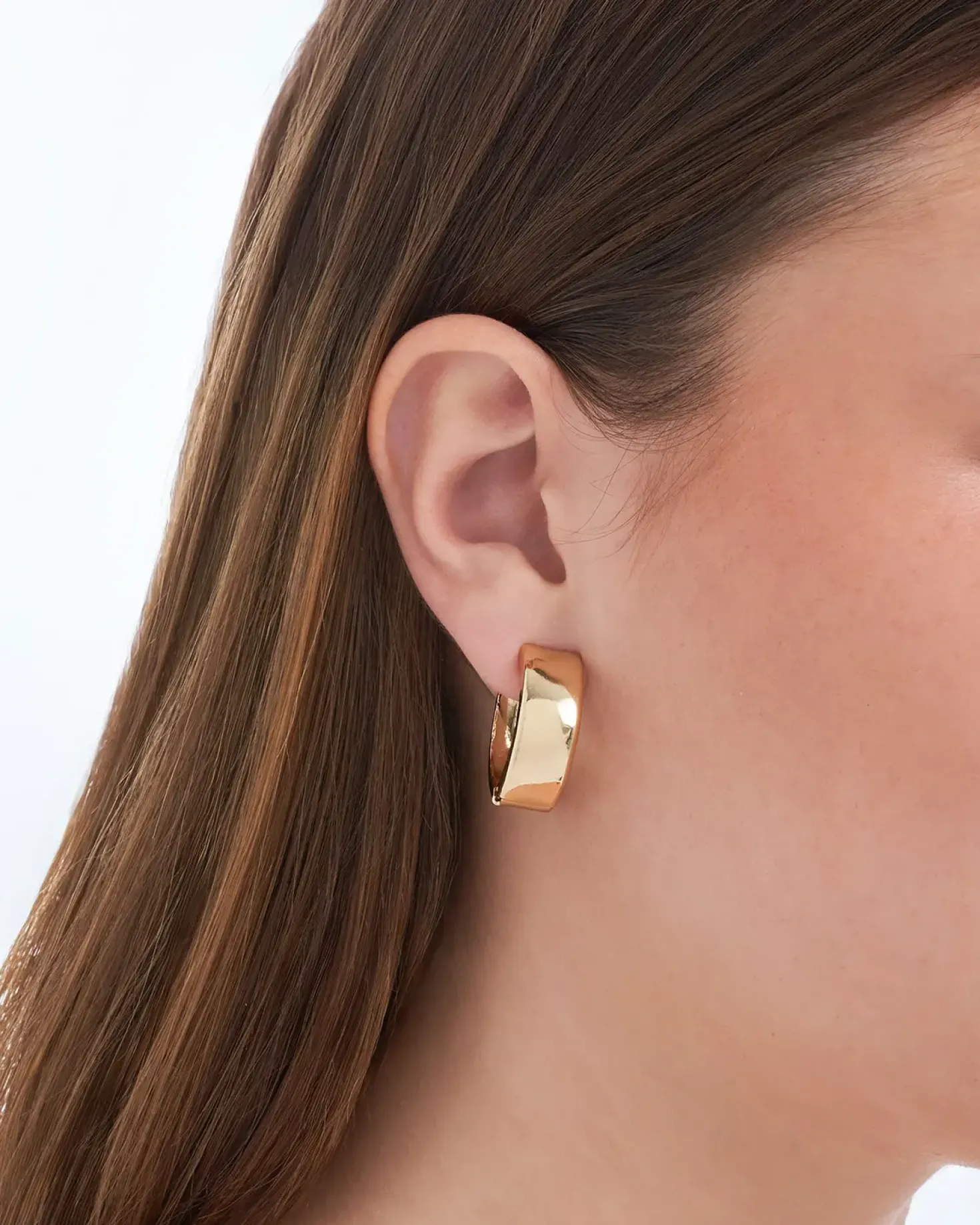 Boucles d'oreilles clips - Golden Basics