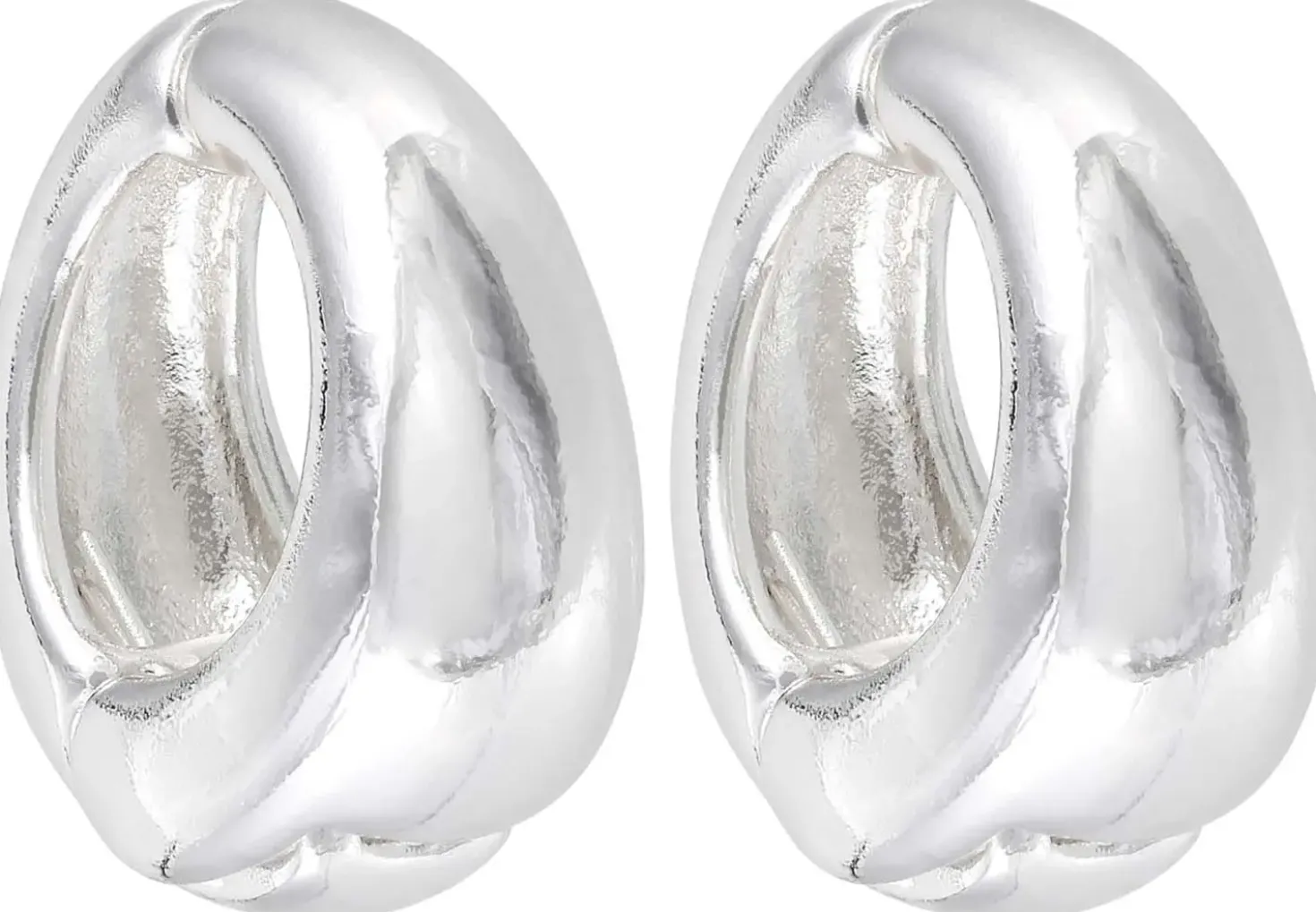 Boucles d'oreilles clips - Mini Silver