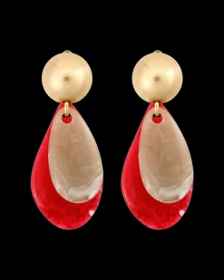 Boucles d'oreilles clips - Scarlet Stack