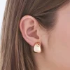 Boucles d'oreilles clips - Smooth Gold