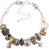 Bracelet - Beads Silver/Gold