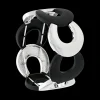 Bracelet - Black & Silver