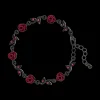 Bracelet - Burgundy Rose