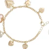 Bracelet - Golden Hearts