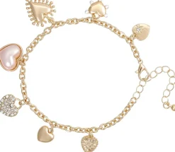 Bracelet - Golden Hearts