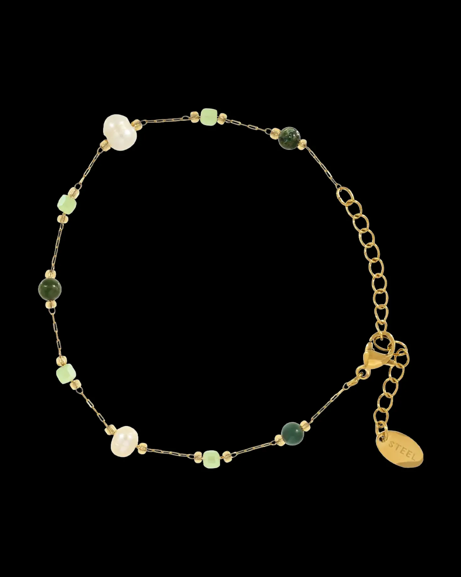 Bracelet - Green Gem