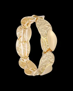 Bracelet - Hammered Leaf