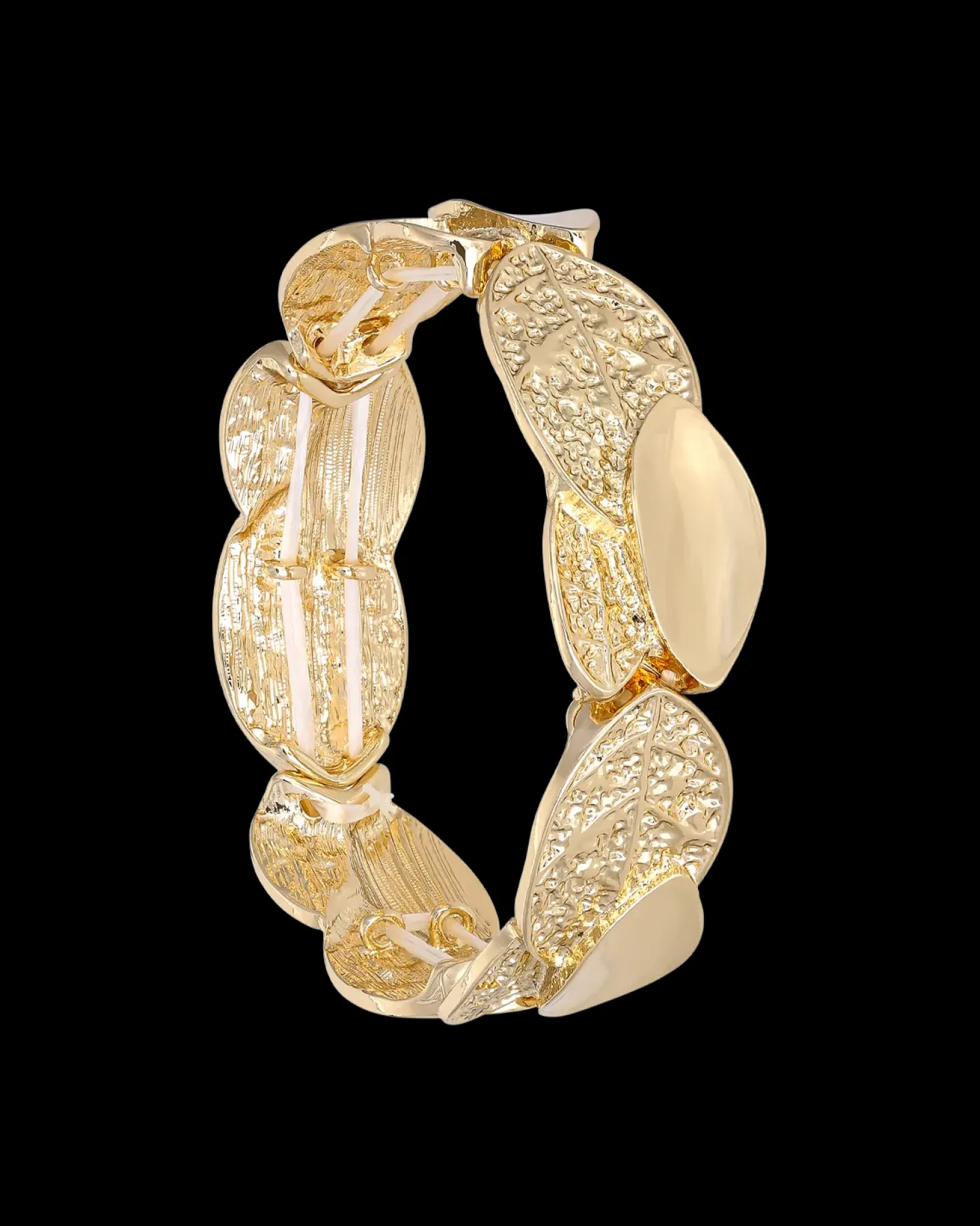 Bracelet - Hammered Leaf