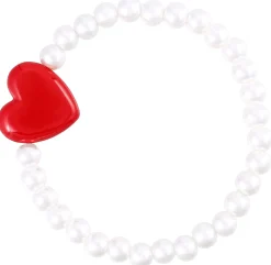 Bracelet - Heart Pearl