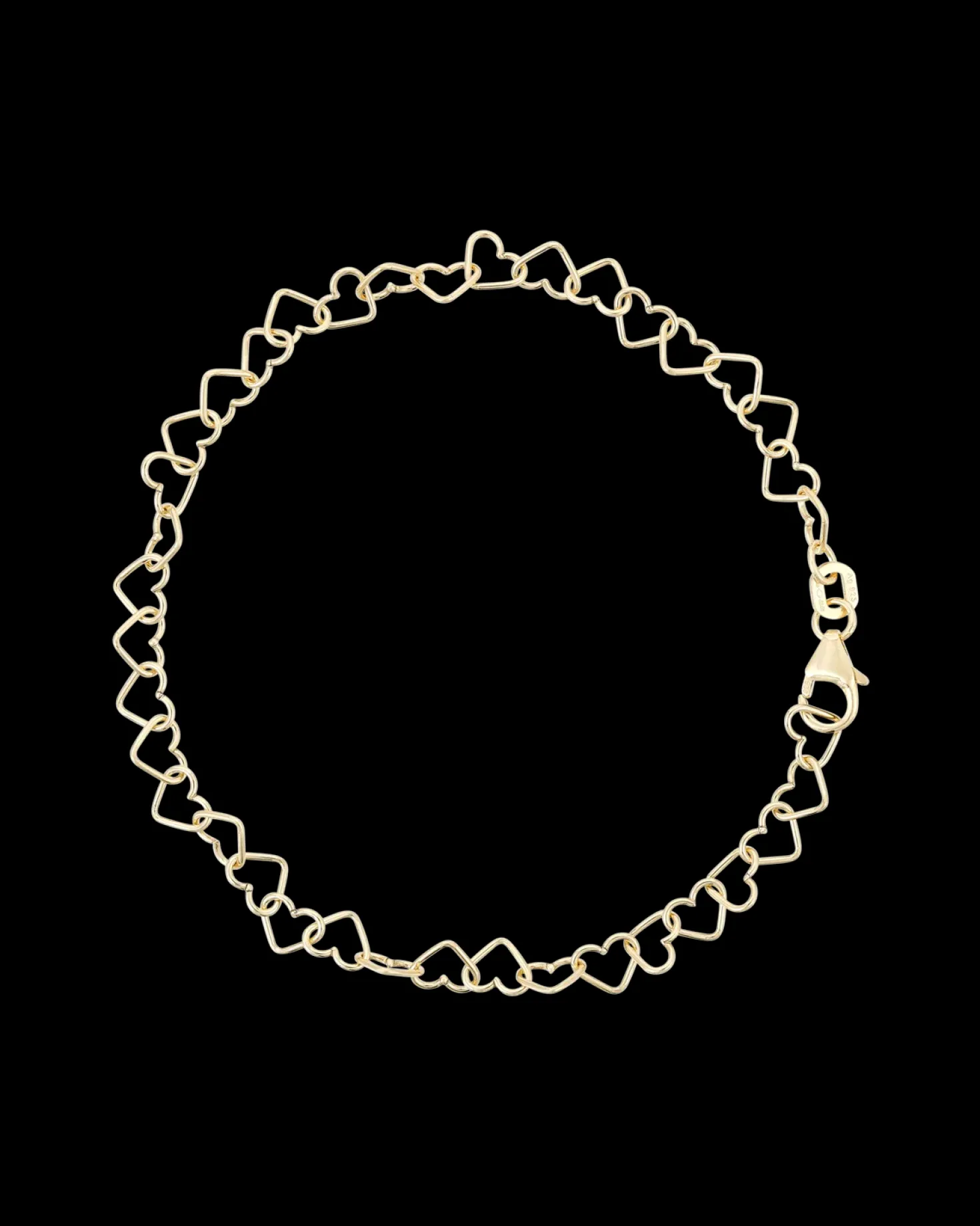 Bracelet - Heart Row