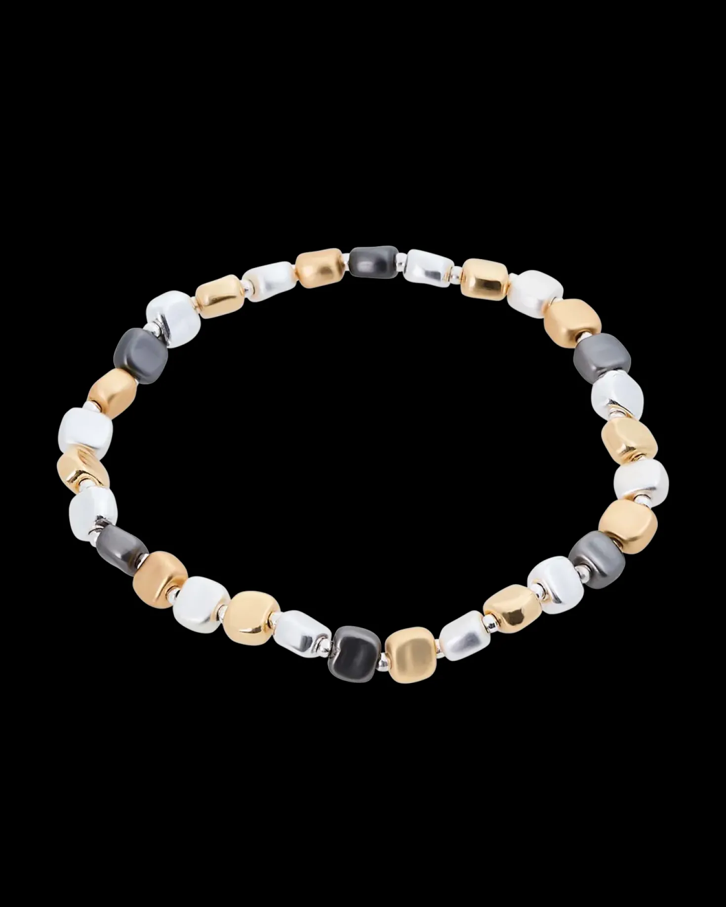 Bracelet - Metallic Blocks
