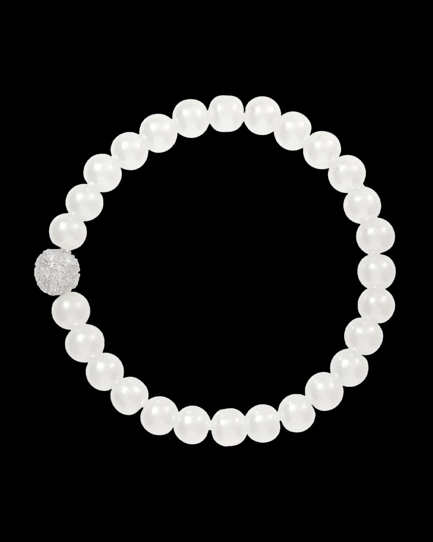 Bracelet - Rhinestone Ball