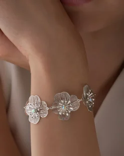 Bracelet - Silver Petal