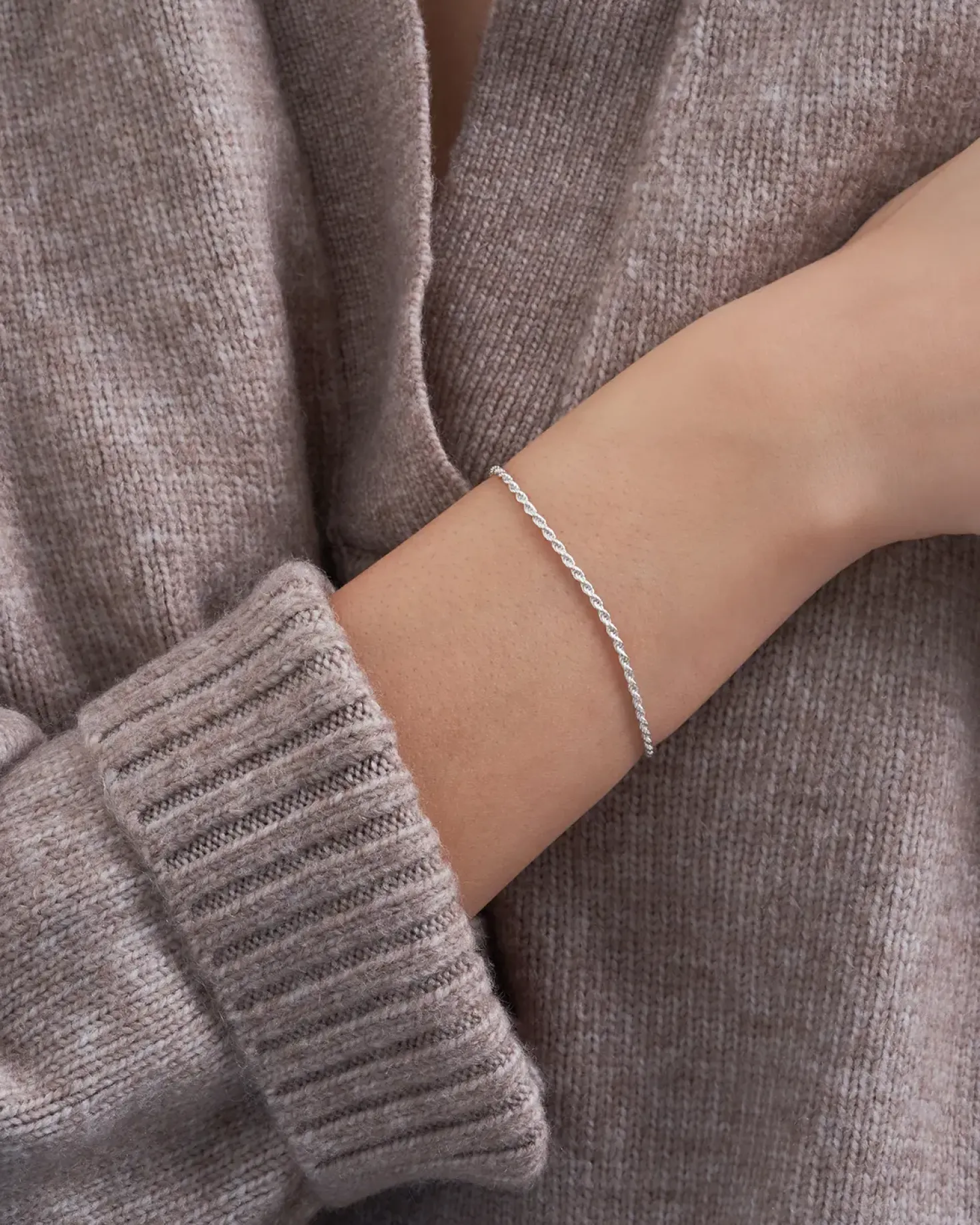 Bracelet - Silver Twist