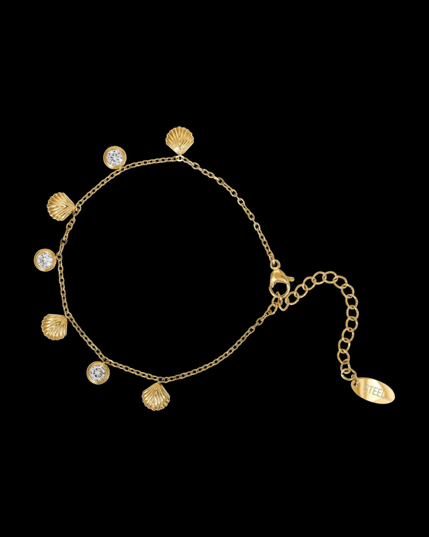Bracelet - Steel Shells