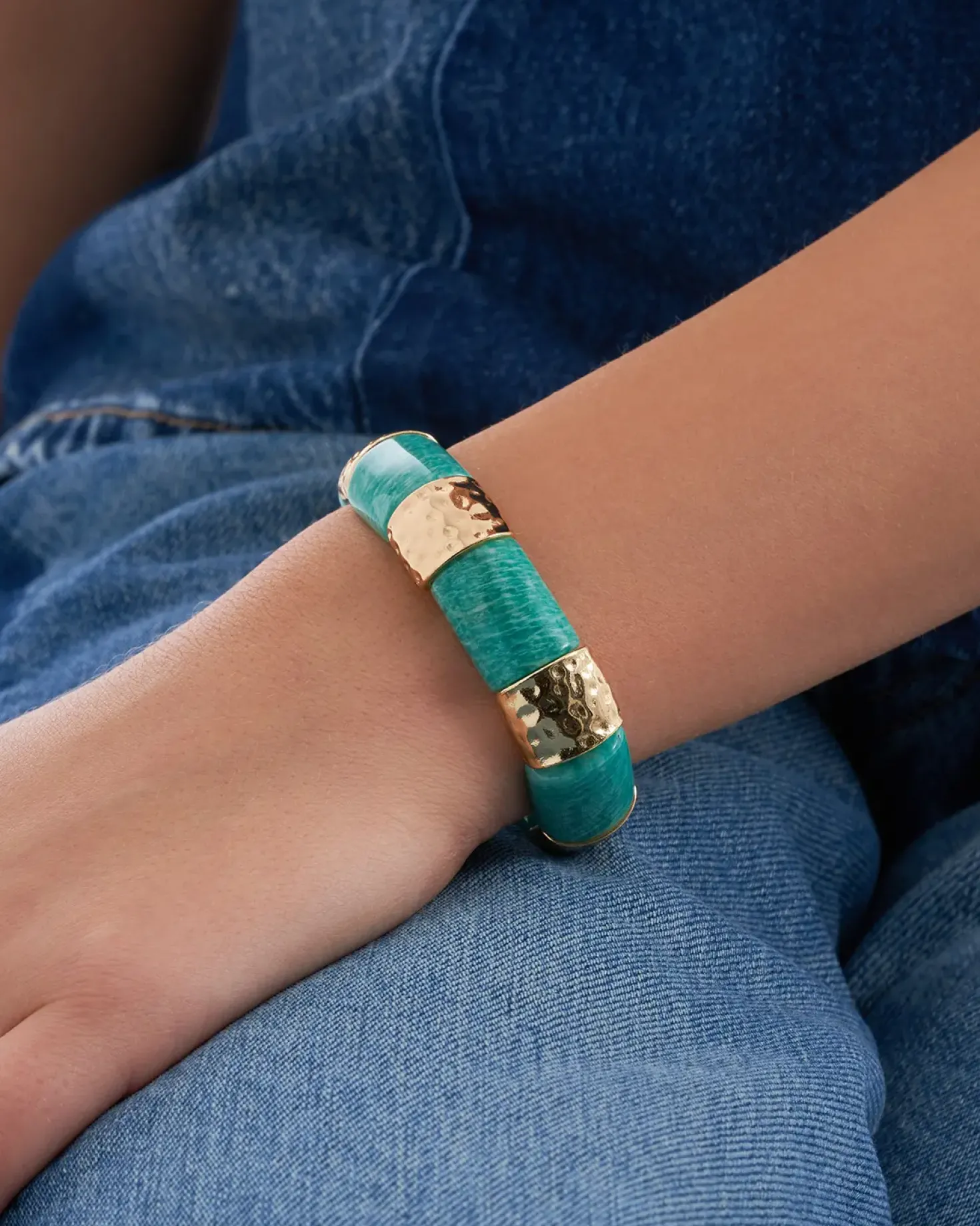Bracelet - Turquoise Marble